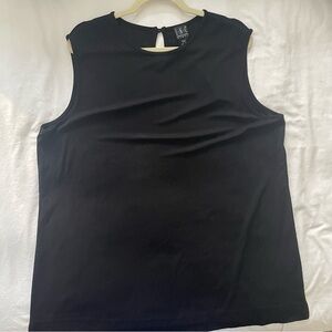 INC International Concepts Black Tank Top